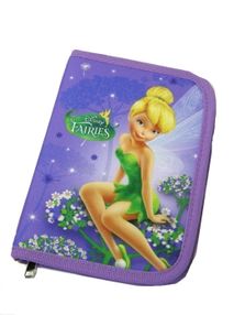 пенал Leader артикул 930517 1 відділення 2 відвороти Disney Fairies розмір 21 х 13,5 х 4см ціна купи