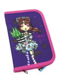 Пенал Leader  2 відділення Дівчина    артикул  931025  роз.21х13,5х4см