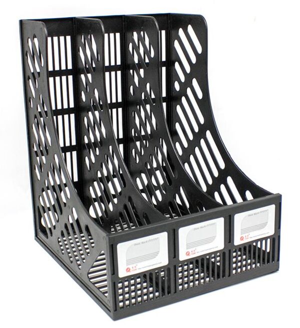 лоток пластиковий вертикальний 3 відділення чорний Ціна (цена) 70.00грн. | придбати  купити (купить) лоток пластиковий вертикальний 3 відділення чорний доставка по Украине, купить книгу, детские игрушки, компакт диски 0