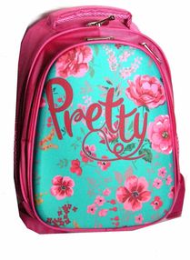 Рюкзак Leader 972585 шкільний EVA фасад "Квіти" 37х29х18,5 см