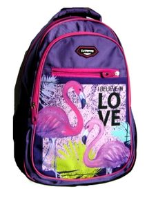 Рюкзак Leader 980697 California Б, фламінгове кохання 42х29х15см