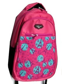 Рюкзак Leader 980705 California Б, рожевий кружечок Париж 42х29х15см Рюкзак Leader 980705 California Б, рожевий кружечок Париж 42х29х15см