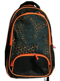 Рюкзак Leader 980715 California Б, чорна абстракція з коричневим 42х29х15см Рюкзак Leader 980715 California Б, чорна абстракція з коричневим 42х29х15см