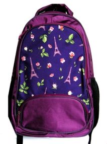 Рюкзак Leader 980721 California Б, Ейфелева вежа і листочки 42х29х15см Рюкзак Leader 980721 California Б, Ейфелева вежа і листочки 42х29х15см