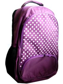 Рюкзак Leader 980722 California Б, фіолетовий в білий горошок 42х29х15см Рюкзак Leader 980722 California Б, фіолетовий в білий горошок 42х29х15см