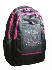 Рюкзак Leader 980755 California Б, чорно-рожева 42х29х15см Рюкзак Leader 980755 California Б, чорно-рожева 42х29х15см