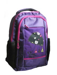 Рюкзак Leader 980762 California Б, фіолетовий з зонтиком 42х29х15см Рюкзак Leader 980762 California Б, фіолетовий з зонтиком 42х29х15см