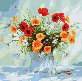 Розпис по номерах 40х40 КНО3122 Відтінки літа "Ідейка"