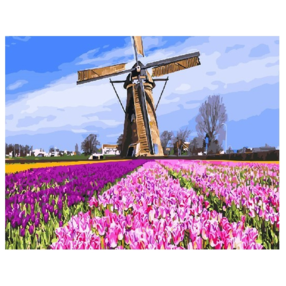 ИД Набір для розпису 10524-АС Поля в Голландії 40х50 см brushme Брашми