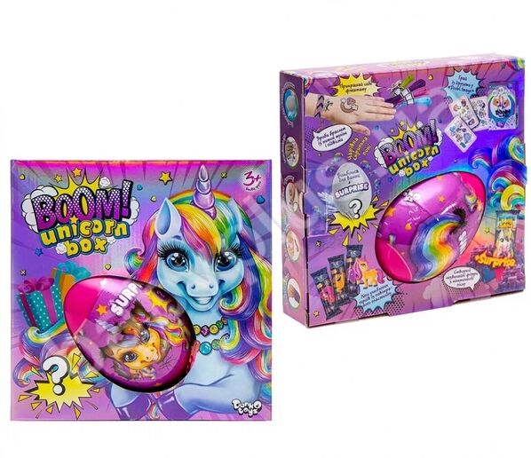 набір для творчості boom unicorn box BUB-01-01U Ціна (цена) 167.90грн. | придбати  купити (купить) набір для творчості boom unicorn box BUB-01-01U доставка по Украине, купить книгу, детские игрушки, компакт диски 1