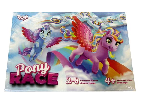Гра настільна  Pony Race     G-PR-01-01 Ціна (цена) 88.60грн. | придбати  купити (купить) Гра настільна  Pony Race     G-PR-01-01 доставка по Украине, купить книгу, детские игрушки, компакт диски 1