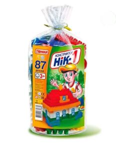 конструктор нік 87 деталей паяний кульок 0880 Юніка