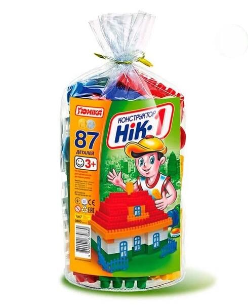конструктор нік 87 деталей паяний кульок 0880 Юніка Ціна (цена) 187.19грн. | придбати  купити (купить) конструктор нік 87 деталей паяний кульок 0880 Юніка доставка по Украине, купить книгу, детские игрушки, компакт диски 0