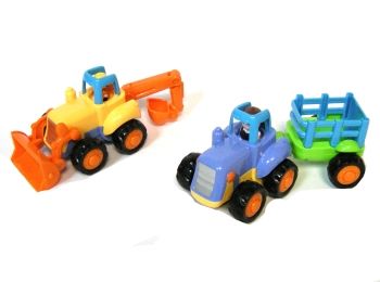 трактор спецтехніка 4 вида інерційна 326ab