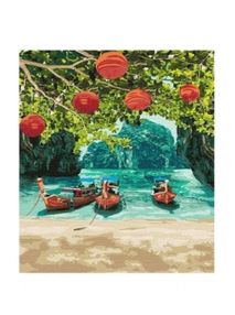Розпис по номерах 40х50 КНО2291 Відпочинок в Таїланді "Ідейка"
