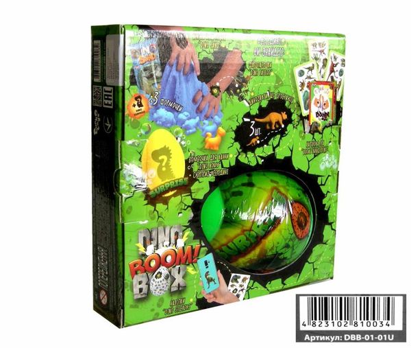 набір Dino Boom Box DBB-01-01U Ціна (цена) 132.50грн. | придбати  купити (купить) набір Dino Boom Box DBB-01-01U доставка по Украине, купить книгу, детские игрушки, компакт диски 2