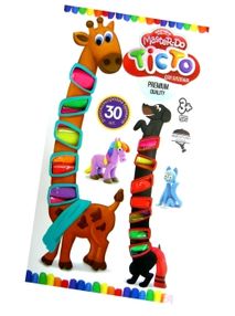 тісто для ліплення Master Do 30 кольорів TMD-19-01 тісто для ліплення Master Do 30 кольорів TMD-19-01