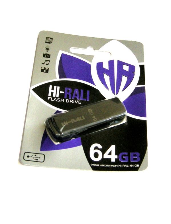 флеш накопичувач USB 64Gb HI-RALI  флешка Ціна (цена) 150.00грн. | придбати  купити (купить) флеш накопичувач USB 64Gb HI-RALI  флешка доставка по Украине, купить книгу, детские игрушки, компакт диски 1