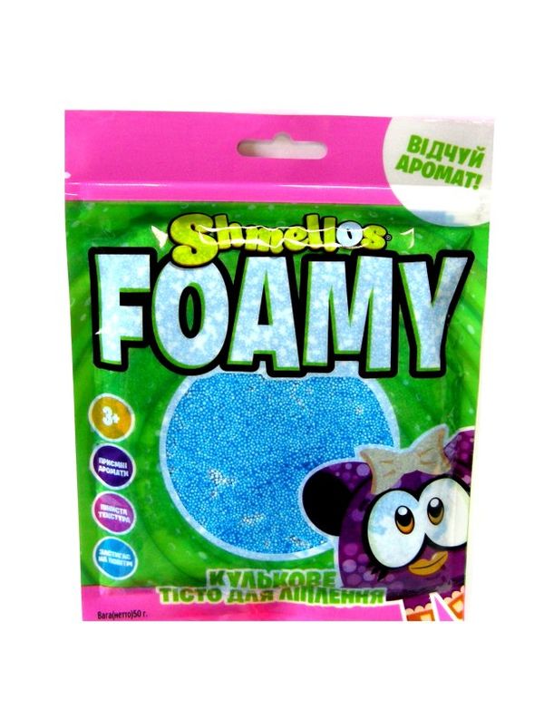тісто для ліплення кулькове  FOAMY Shmellos пакет Ціна (цена) 38.80грн. | придбати  купити (купить) тісто для ліплення кулькове  FOAMY Shmellos пакет доставка по Украине, купить книгу, детские игрушки, компакт диски 2