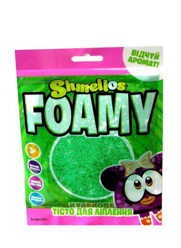 тісто для ліплення кулькове  FOAMY Shmellos пакет Ціна (цена) 38.80грн. | придбати  купити (купить) тісто для ліплення кулькове  FOAMY Shmellos пакет доставка по Украине, купить книгу, детские игрушки, компакт диски 3