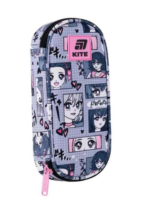Пенал Kite Anime Girl K25-599-9 Ціна (цена) 452.30грн. | придбати  купити (купить) Пенал Kite Anime Girl K25-599-9 доставка по Украине, купить книгу, детские игрушки, компакт диски 2