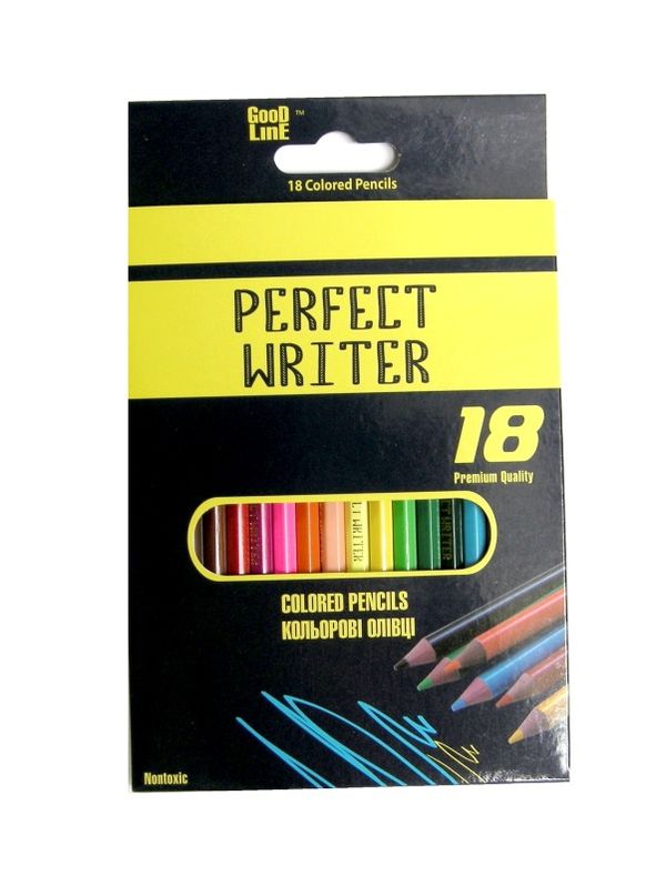 олівці 18 кольорів    Perfect Writer GOOD LINE 18 цветов Ціна (цена) 55.50грн. | придбати  купити (купить) олівці 18 кольорів    Perfect Writer GOOD LINE 18 цветов доставка по Украине, купить книгу, детские игрушки, компакт диски 1