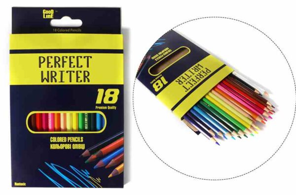олівці 18 кольорів    Perfect Writer GOOD LINE 18 цветов Ціна (цена) 54.70грн. | придбати  купити (купить) олівці 18 кольорів    Perfect Writer GOOD LINE 18 цветов доставка по Украине, купить книгу, детские игрушки, компакт диски 0