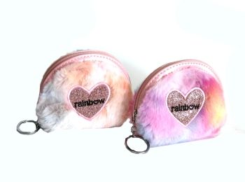 акція брелок-гаманець CF87114/15 пухнастий Rainbow