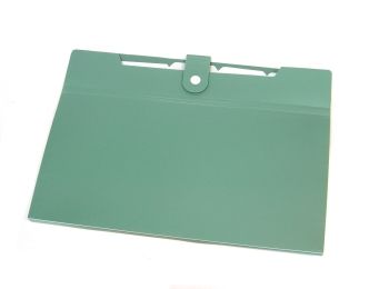 папка на кнопці форат А-4 з розширенням на 6 відділень    "Optima" в асс