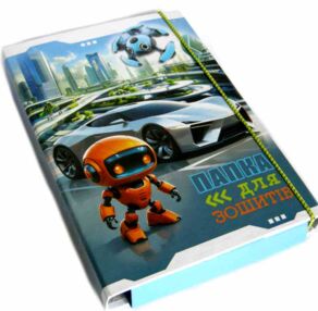 Папка В5 пл на гумці ПЗ-1 в асортименті