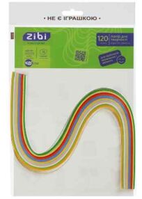 папір для квілінгу 120 аркушів / 42 см / 3 мм Zibi ZB.1811-99