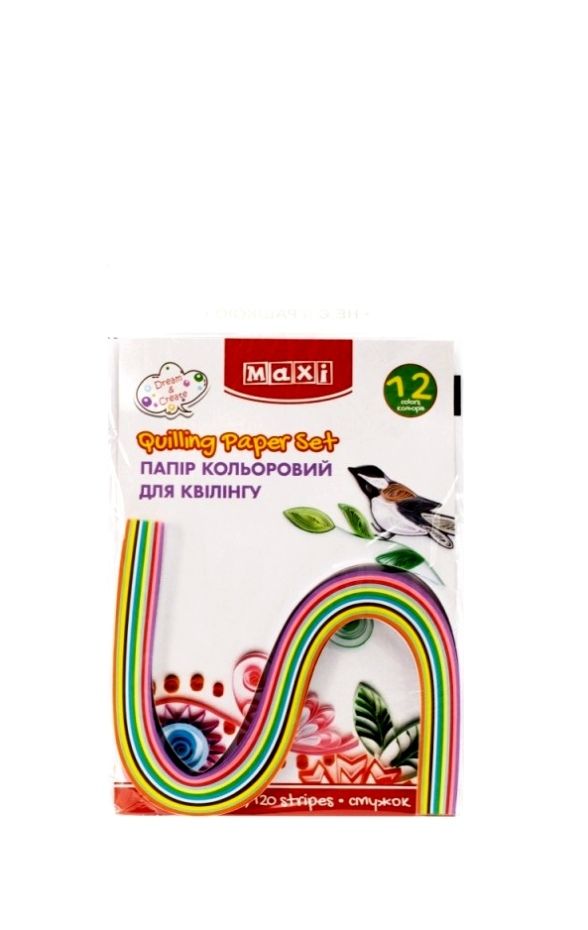 папір для квілінгу МХ61944 12 кольорів 120 смужок 7ммх420мм Ціна (цена) 35.10грн. | придбати  купити (купить) папір для квілінгу МХ61944 12 кольорів 120 смужок 7ммх420мм доставка по Украине, купить книгу, детские игрушки, компакт диски 1