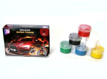 гуаш 6 кольорів по 10 мл best race cfs ціна