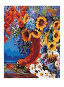 Розпис по номерах 40х40 КНО3000 Казковий ранок "Ідейка"