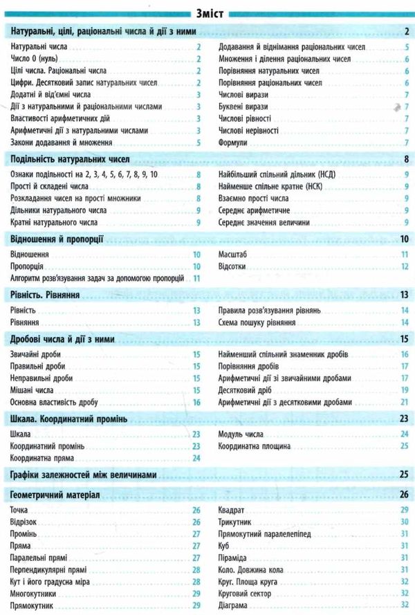 Довідник у табл 5-6кл Математика Ціна (цена) 37.28грн. | придбати  купити (купить) Довідник у табл 5-6кл Математика доставка по Украине, купить книгу, детские игрушки, компакт диски 2