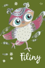 Блокнот А5 40 аркушівFiliny olive