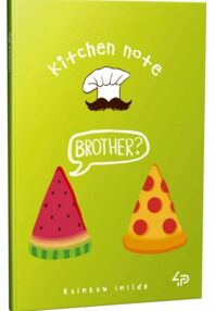 Блокнот А6 48 аркушів pizza Блокнот А6 48 аркушів pizza