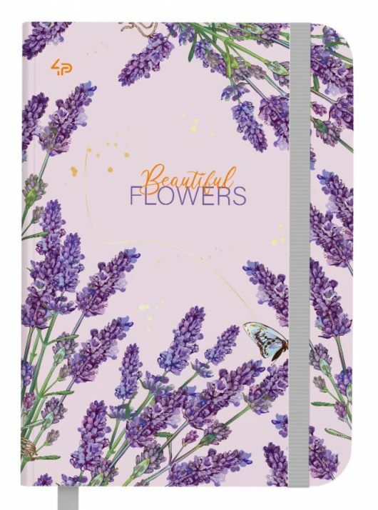Блокнот А5 64 аркушів Beautiful flowers lavander Ціна (цена) 112.10грн. | придбати  купити (купить) Блокнот А5 64 аркушів Beautiful flowers lavander доставка по Украине, купить книгу, детские игрушки, компакт диски 0