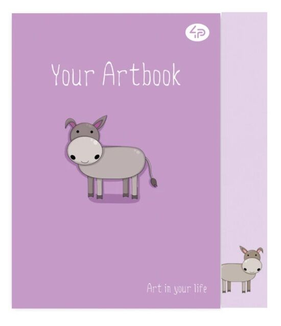 блокнот А6 48аркушів Artbook donkey Ціна (цена) 15.90грн. | придбати  купити (купить) блокнот А6 48аркушів Artbook donkey доставка по Украине, купить книгу, детские игрушки, компакт диски 1