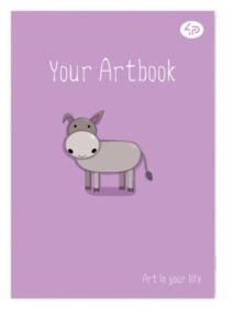 блокнот А6 48 аркушів Artbook donkey блокнот А6 48 аркушів Artbook donkey