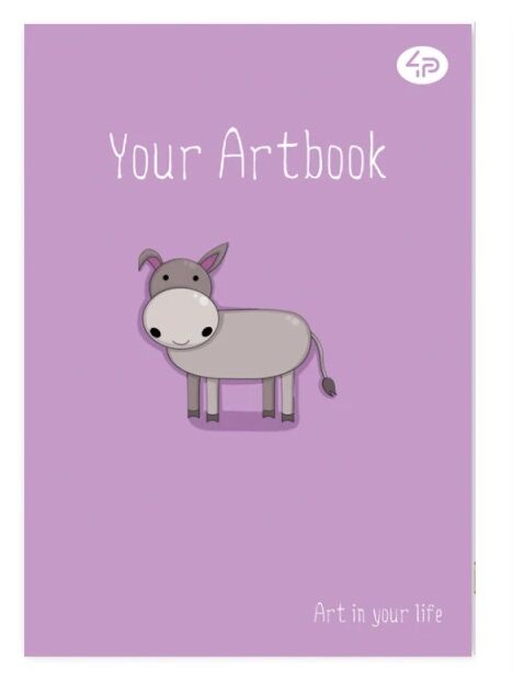 блокнот А6 48аркушів Artbook donkey Ціна (цена) 15.90грн. | придбати  купити (купить) блокнот А6 48аркушів Artbook donkey доставка по Украине, купить книгу, детские игрушки, компакт диски 0