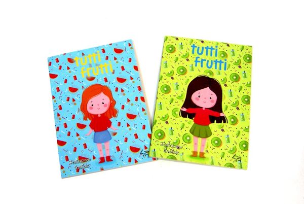 Блокнот А6 48 аркушів Rainbow tutti frutti note Orange/Kiwi/Watermelon в асорт Ціна (цена) 25.00грн. | придбати  купити (купить) Блокнот А6 48 аркушів Rainbow tutti frutti note Orange/Kiwi/Watermelon в асорт доставка по Украине, купить книгу, детские игрушки, компакт диски 1