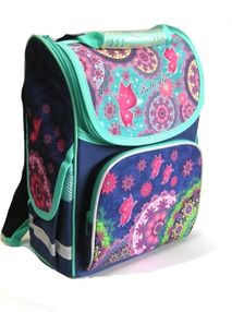 Рюкзак J.Otten 1820 "Узори" 13,5" 3отд,ортопед, світловідбивний Рюкзак J.Otten 1820 "Узори" 13,5" 3отд,ортопед, світловідбивний