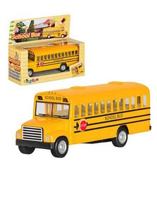 машина ks 5107 w металева інерційна шкільний автобус машина ks 5107 w металева інерційна шкільний автобус
