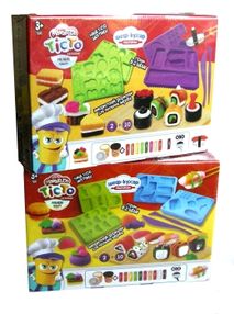 тісто для ліплення Master Do Ресторан 10 кольорів TMD-17-01/02U тісто для ліплення Master Do Ресторан 10 кольорів TMD-17-01/02U