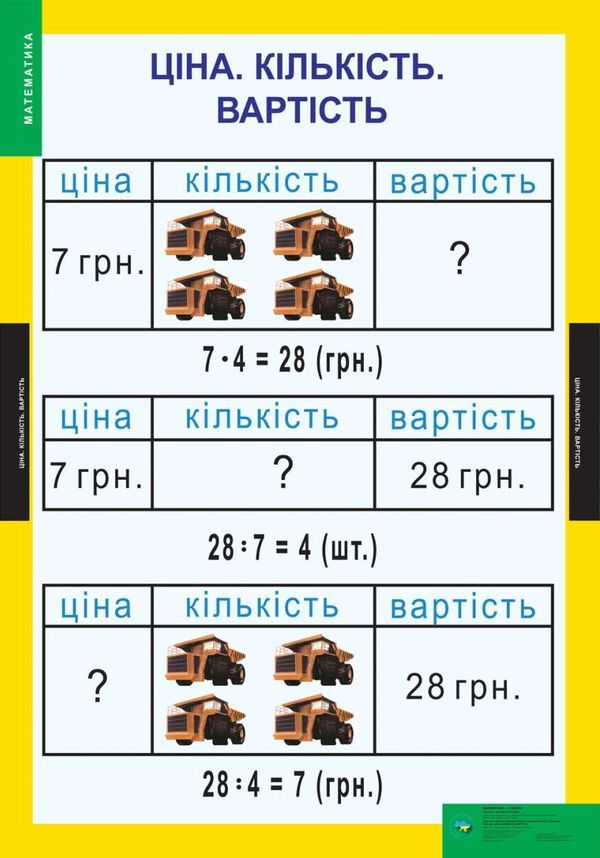 набір плакатів математика 1 - 2 класи частина 1     (17 плакатів) Уточнюйте кількість Ціна (цена) 273.21грн. | придбати  купити (купить) набір плакатів математика 1 - 2 класи частина 1     (17 плакатів) Уточнюйте кількість доставка по Украине, купить книгу, детские игрушки, компакт диски 3