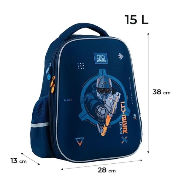 Рюкзак GoPack Education Cyber Game GO24-165M-8 Ціна (цена) 1 157.00грн. | придбати  купити (купить) Рюкзак GoPack Education Cyber Game GO24-165M-8 доставка по Украине, купить книгу, детские игрушки, компакт диски 1