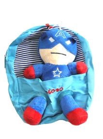 Рюкзак дитячий 2027 м'який з іграшкою Герої