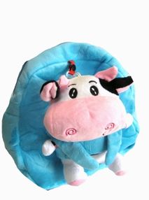 Рюкзак дитячий 2036 м'який з іграшкою Корівка