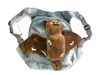 Рюкзак дитячий 33964 м'який з іграшкою МК С